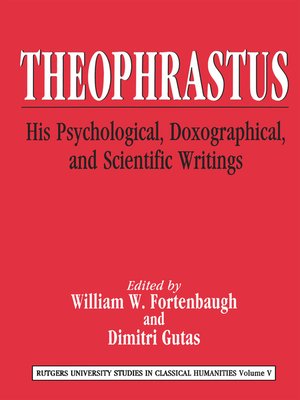 cover image of Theophrastus